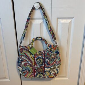 Vera Bradley Marina Paisley Women's Two-way Tote Bag NWT